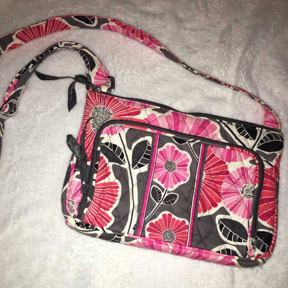 Vera Bradley floral little hipster crossbody